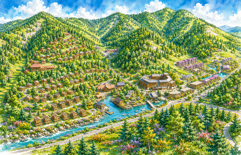 Korea Mountain Resort, Korea Resort Village, 리조트 마스터 플랜, 호텔 마스터 플랜, 관광단지 마스터플랜