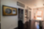 Art gallery hallway for exhibition openings and artist talks