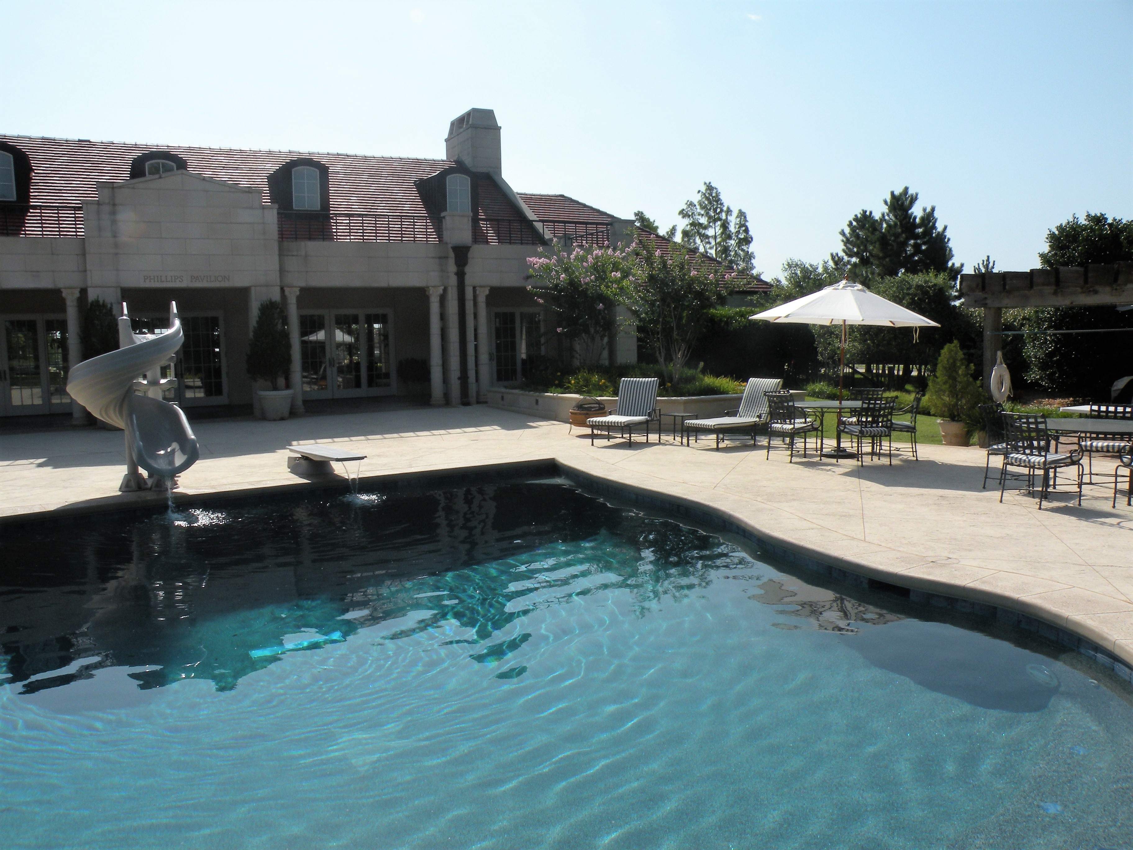 Governor's Mansion Pool Terrace