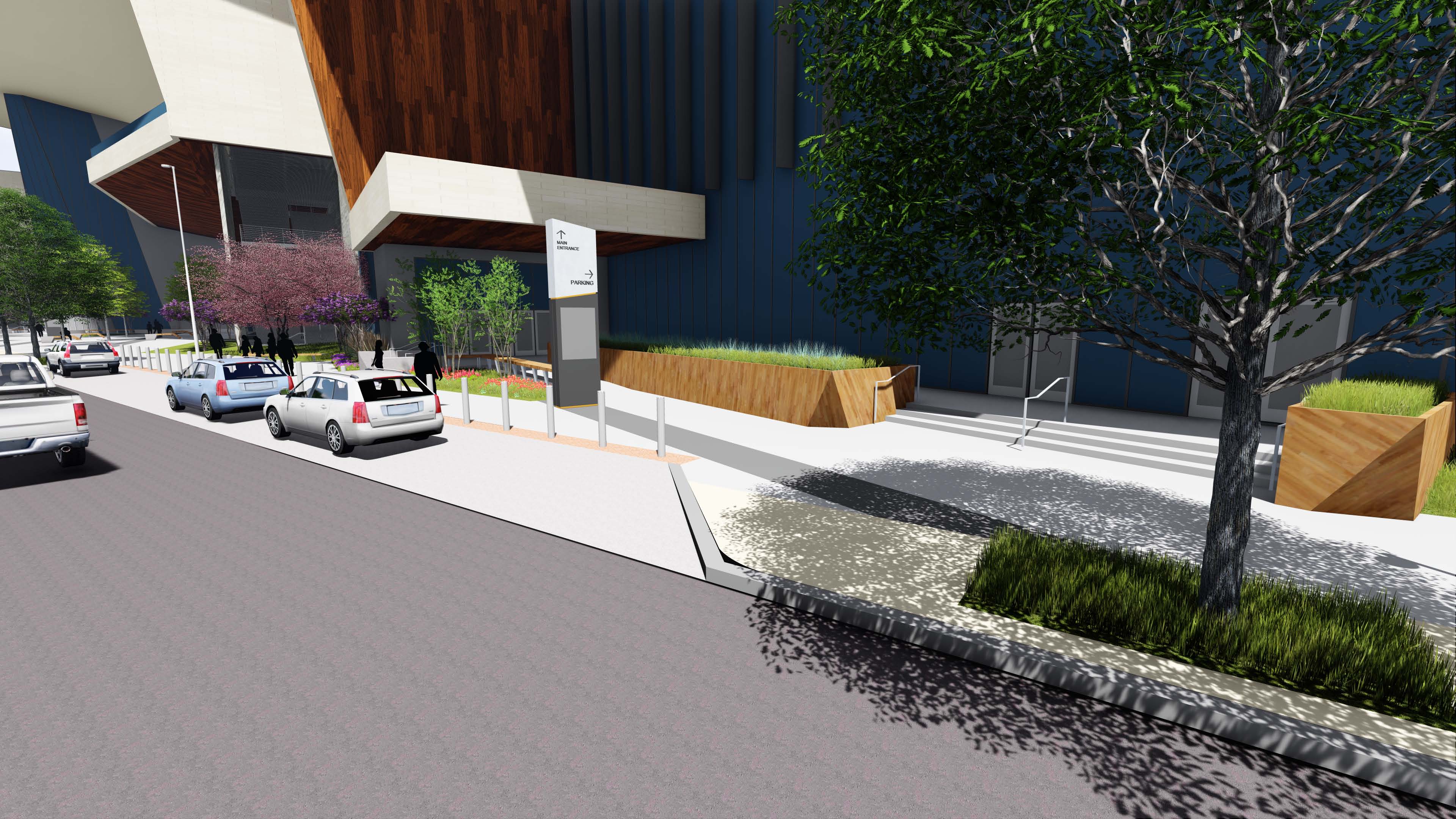 Drop Off Area