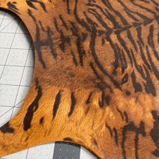 TIGER PRINT COWHIDE