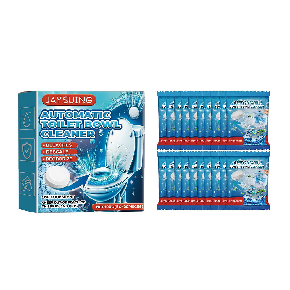 Toilet Cleaning Tablets, Easy Toilet Cleaning And Decontamination Effic