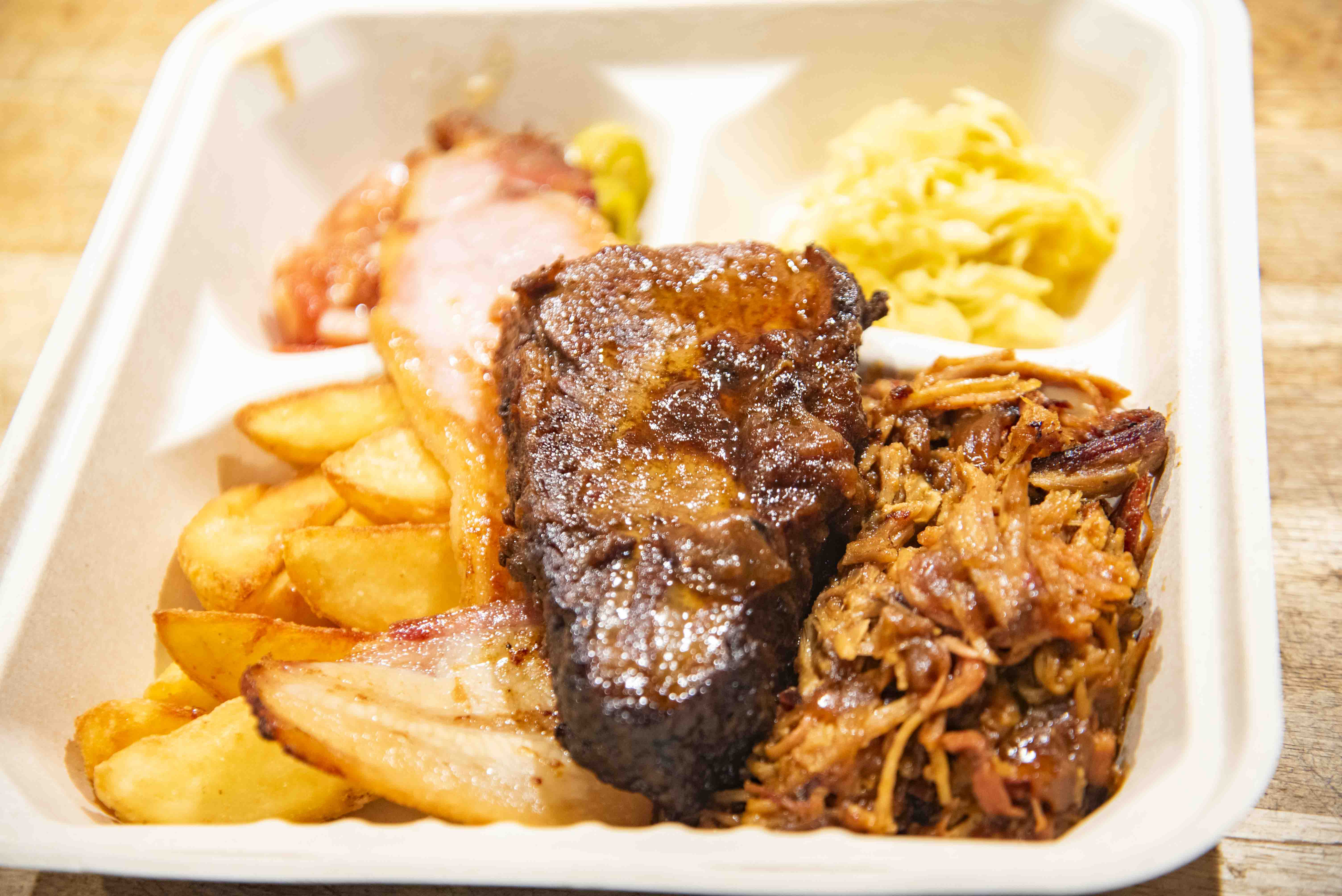 Arranged Food and Objects