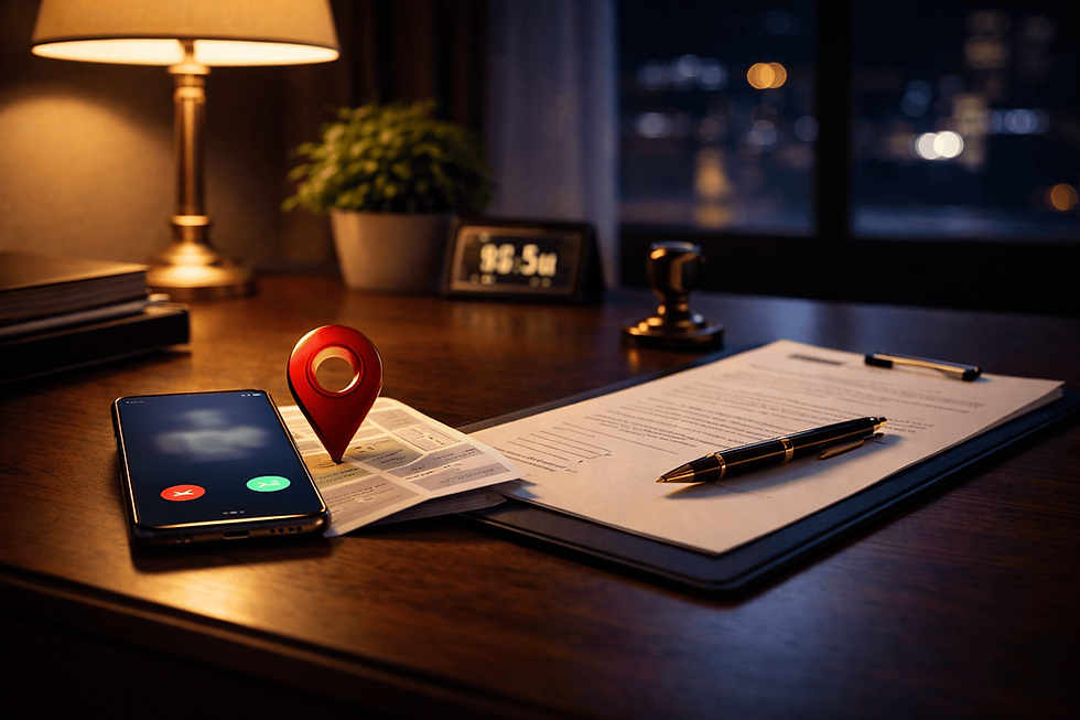 Certified loan signing agent handling mortgage documents in Boca Raton