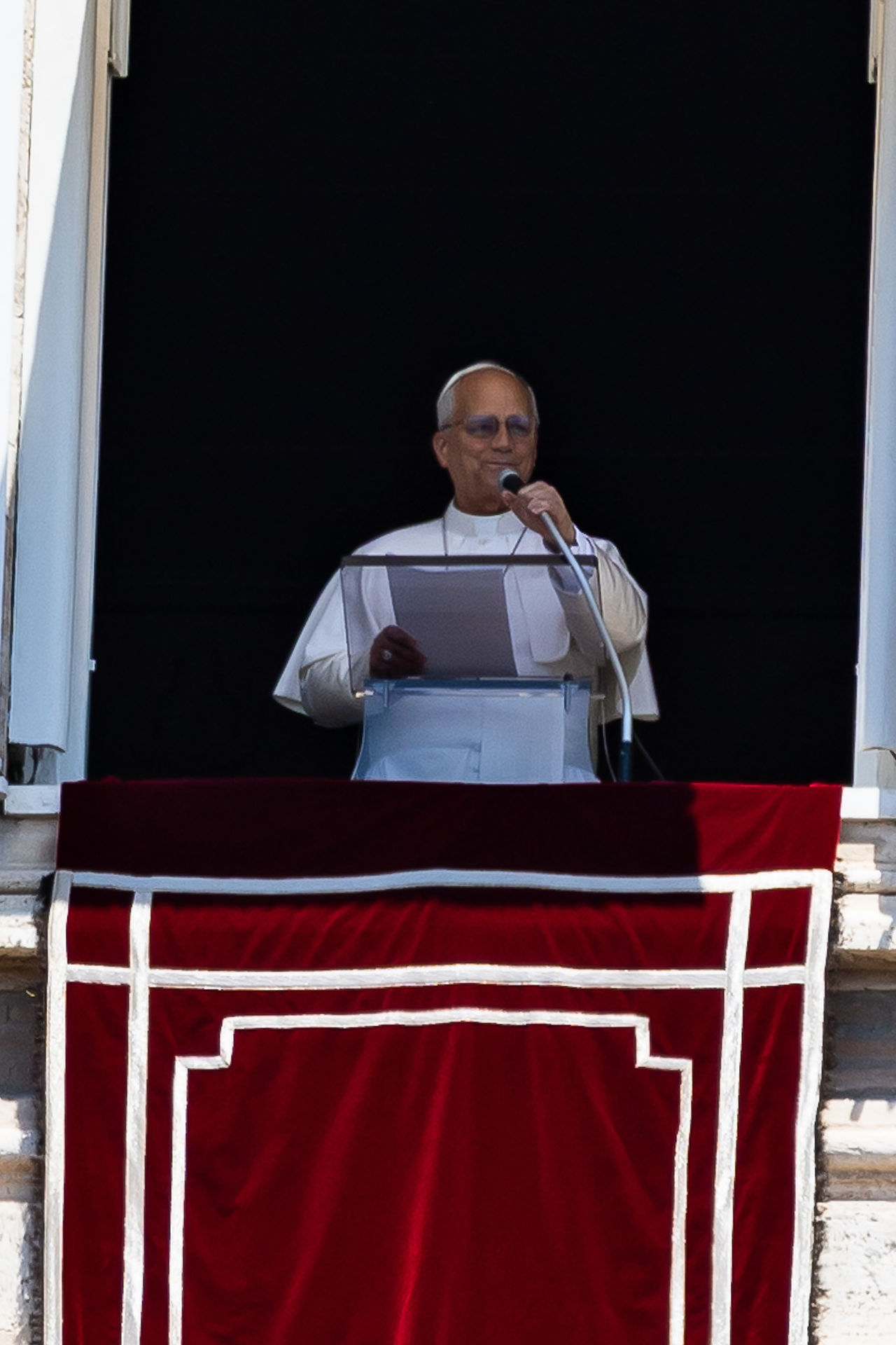 Pope Leo offers his Sunday Angelus message