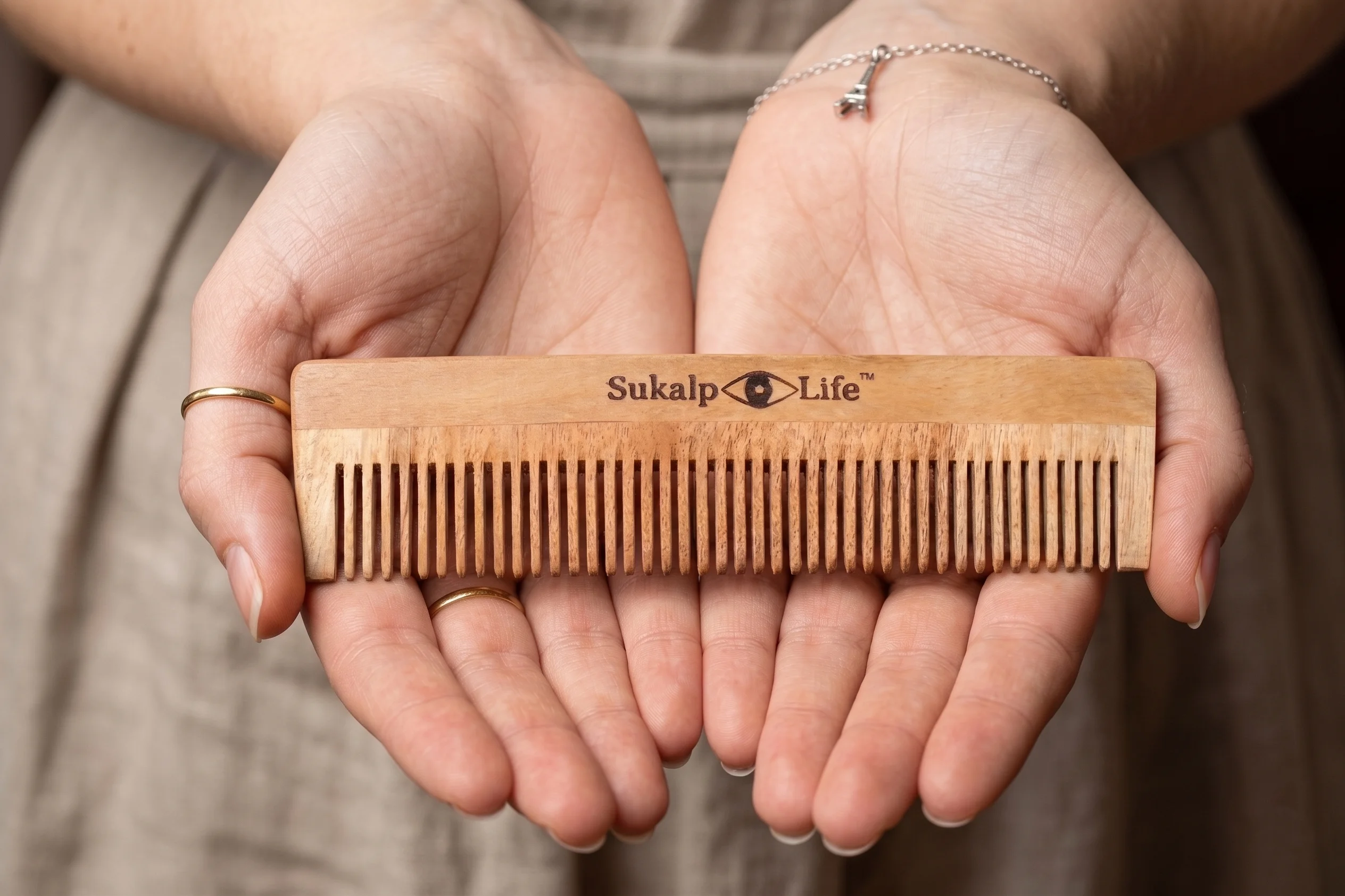 Ayurvedic Neem Wood Comb