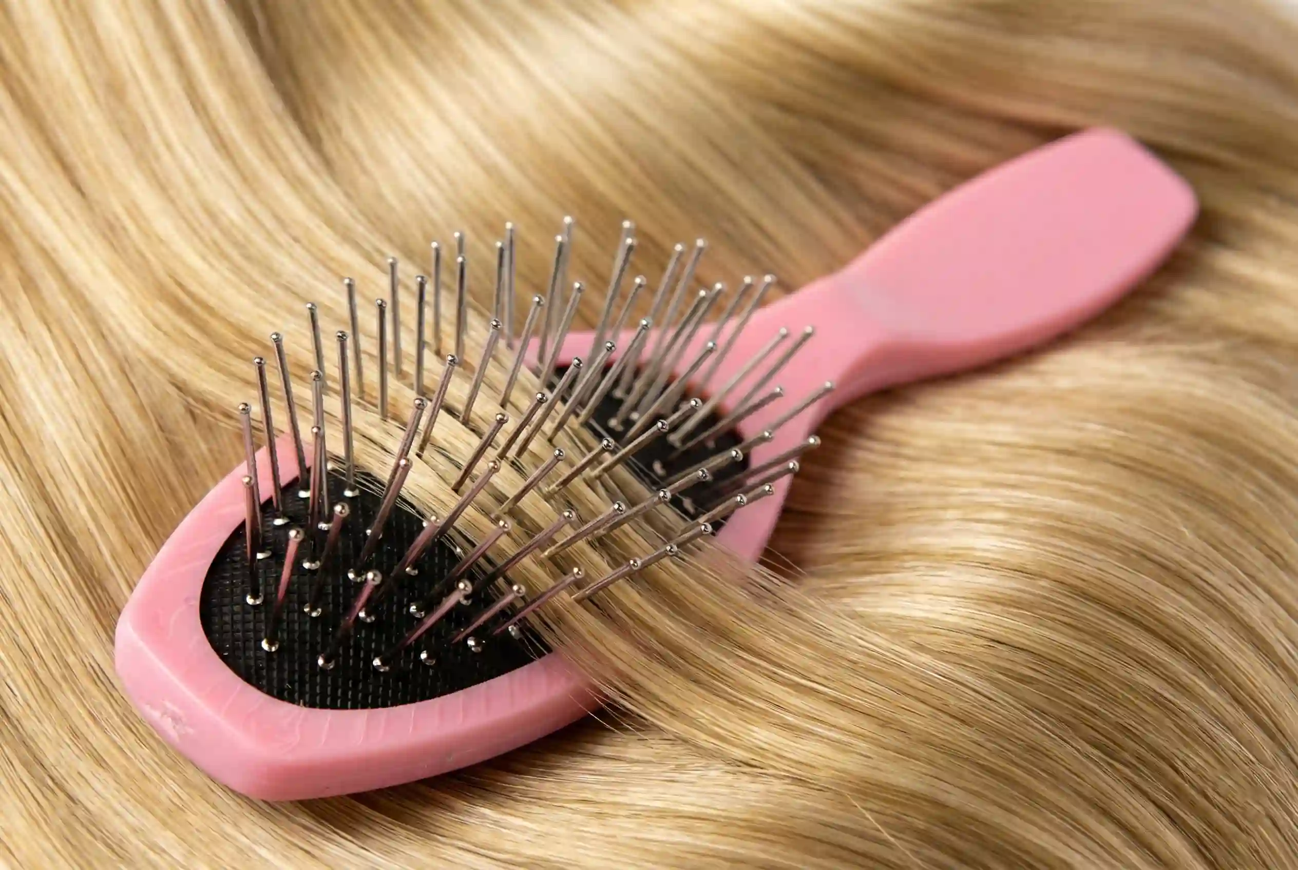 Steel Pin Detangling Cushioned Brush