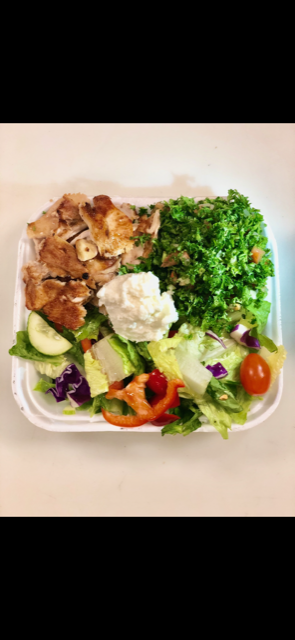 Arranged Food and Objects