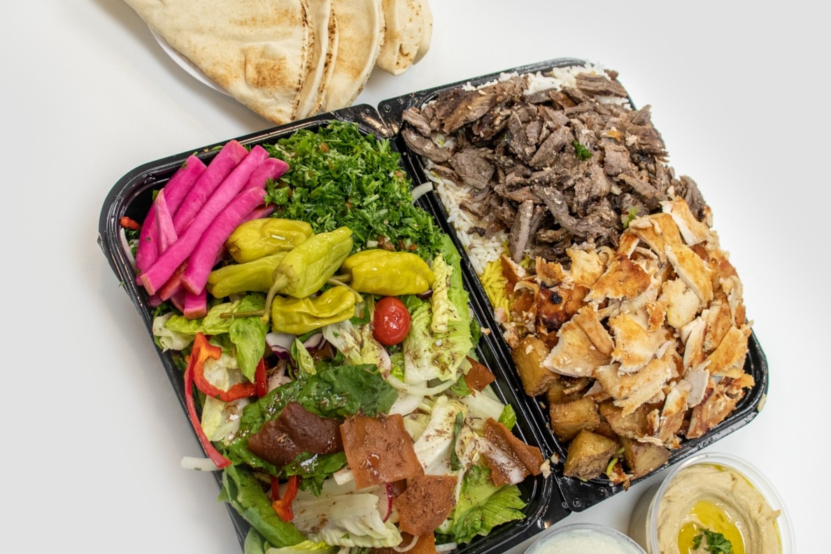 Arranged Food and Objects