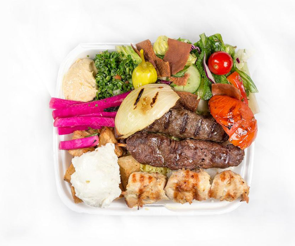 Arranged Food and Objects