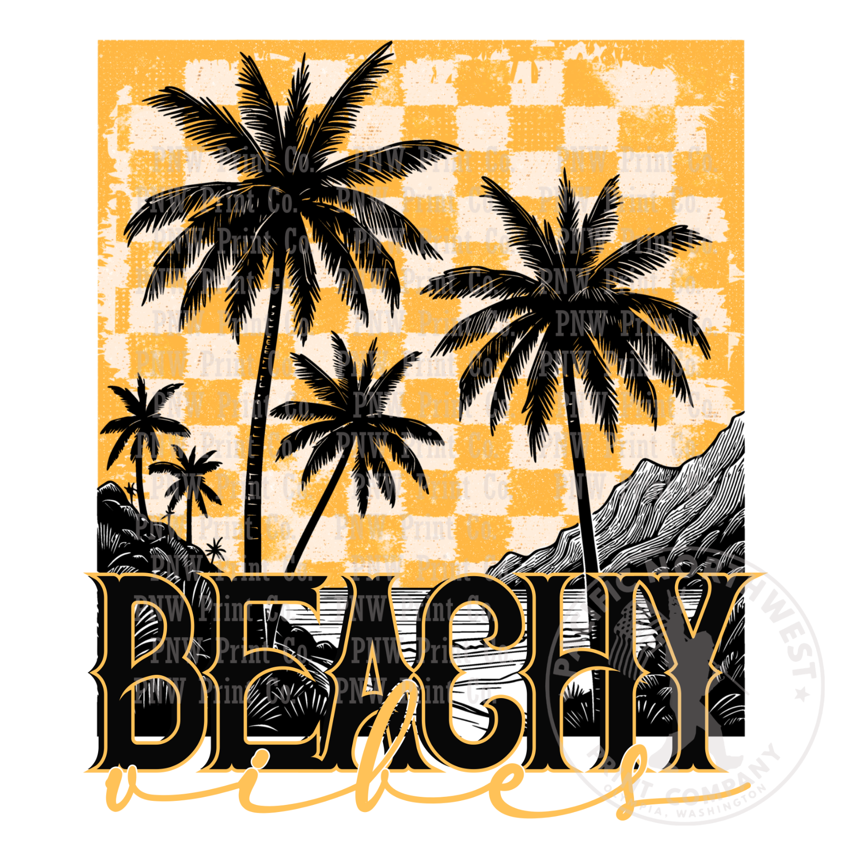 Beachy Vibes-DTF Transfer