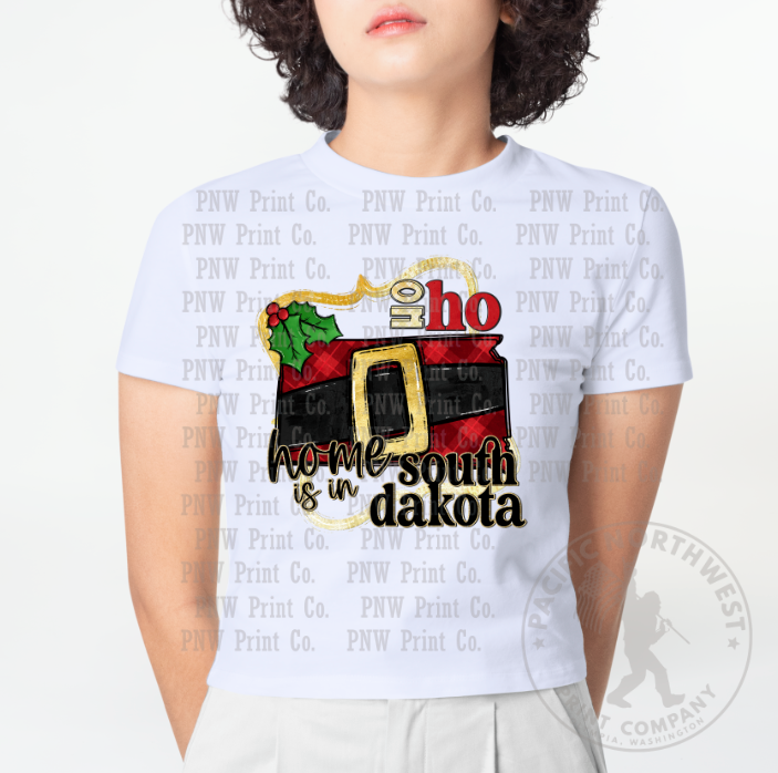 Thumbnail: Ho Ho Home is In SOUTH DAKOTA - DTF Transfer