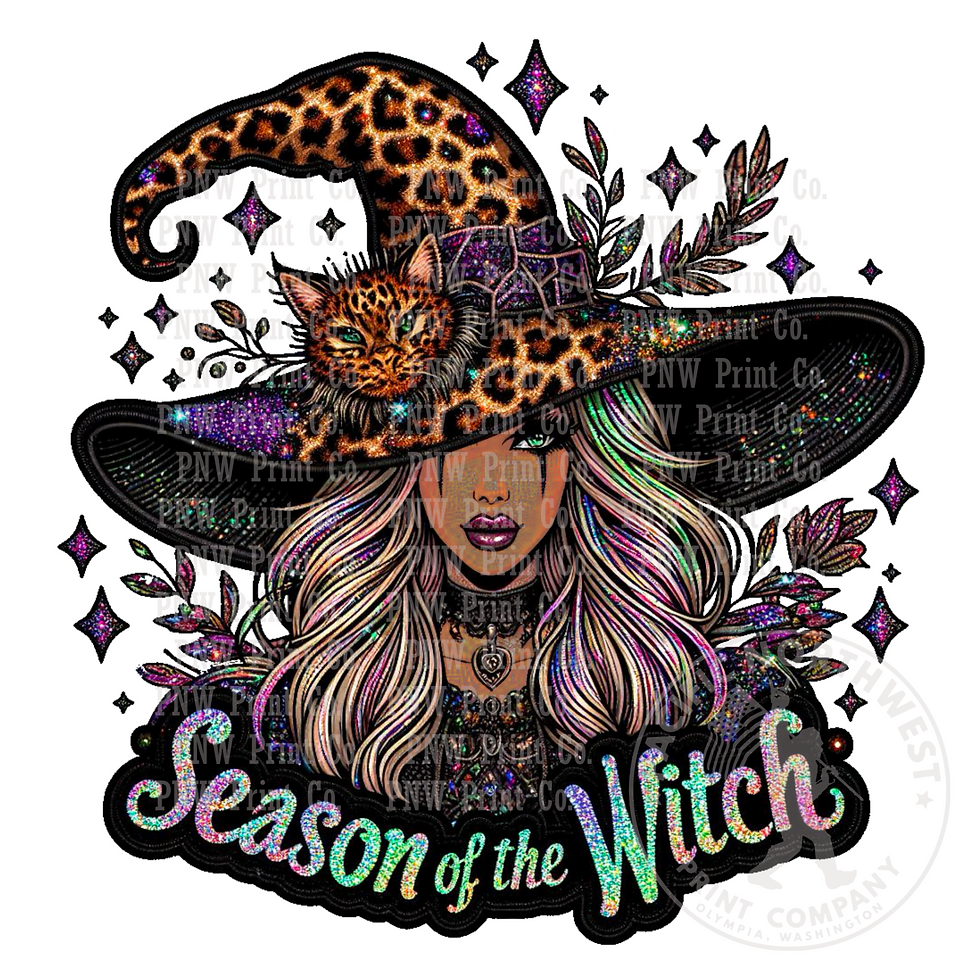 UV DTF Decal Transfer-Season Of The Witch 2