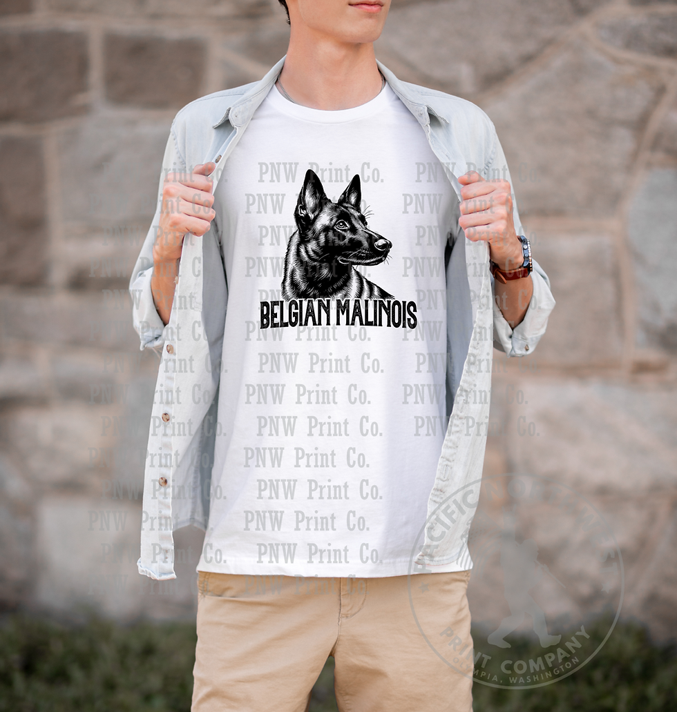 Thumbnail: Belgian Malinois-DTF Transfer