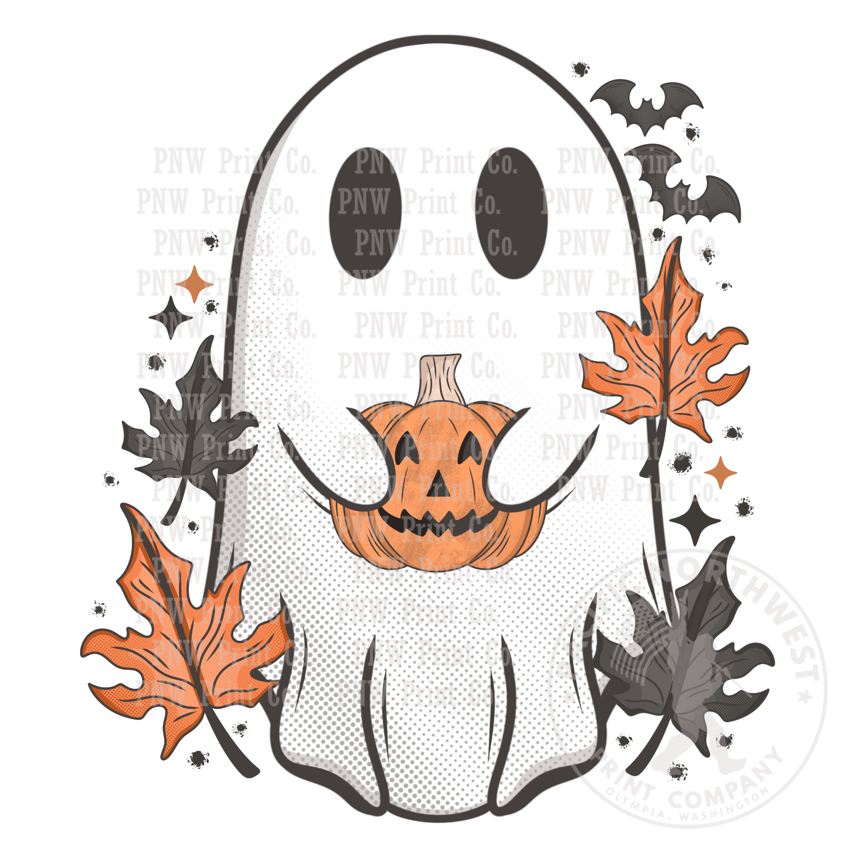 Fall Ghost-DTF Transfer