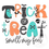 Thumbnail: Trick Or Treat Smell My Feet Blue-DTF Transfer