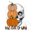 Thumbnail: Pumpkin Skeleton - DTF Transfer