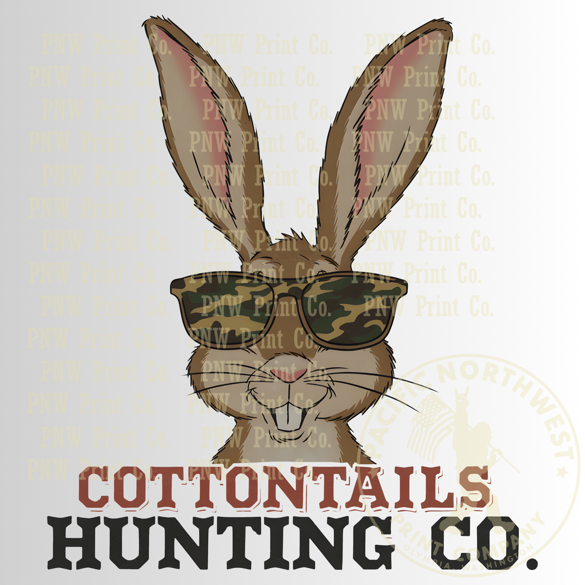 Cottontails Hunting  Co - DTF Transfer