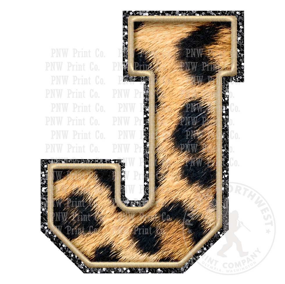 UV DTF Decal Transfer-Cheetah J