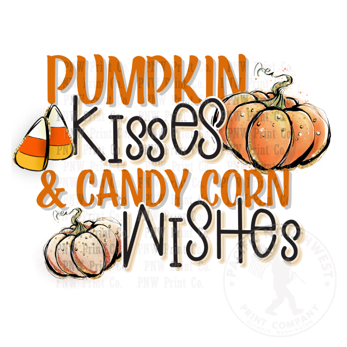 Pumpkin Kisses - DTF Transfer
