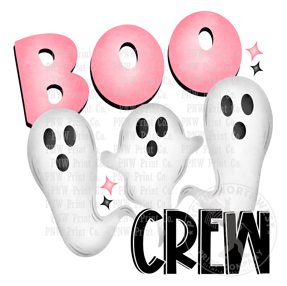 Boo Crew -DTF Transfer