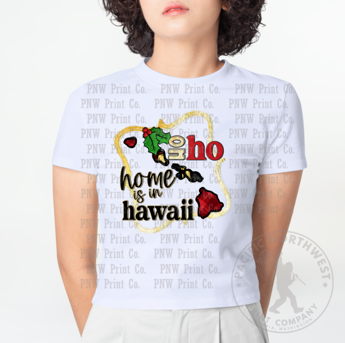 Thumbnail: Ho Ho Home is In HAWAII - DTF Transfer