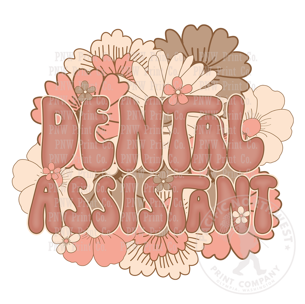 Dental Assistant-DTF Transfer