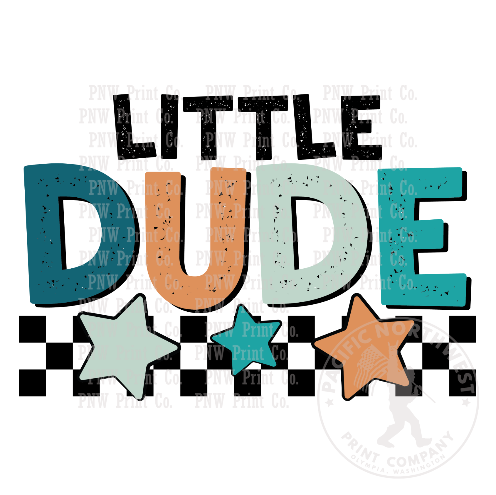 Little Dude -DTF Transfer