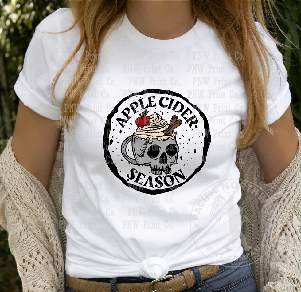 Thumbnail: Apple Cider Season Colorful-DTF Transfer