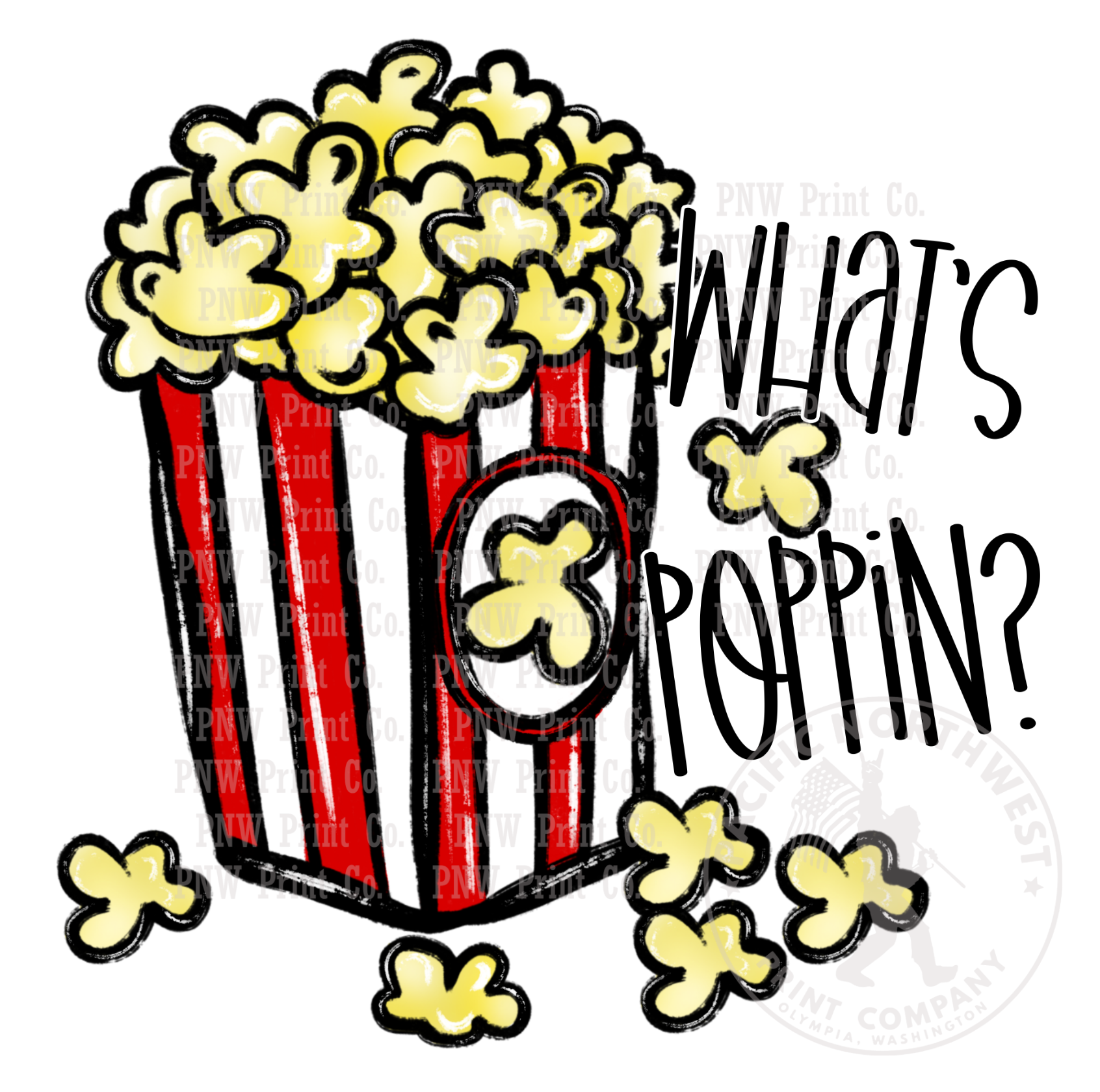 UV DTF Decal Transfer - What's Poppin