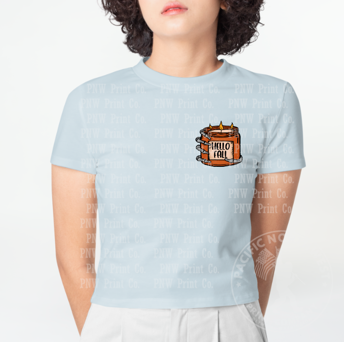 Thumbnail: Burn Baby Burn Pocket Distressed - DTF Transfer