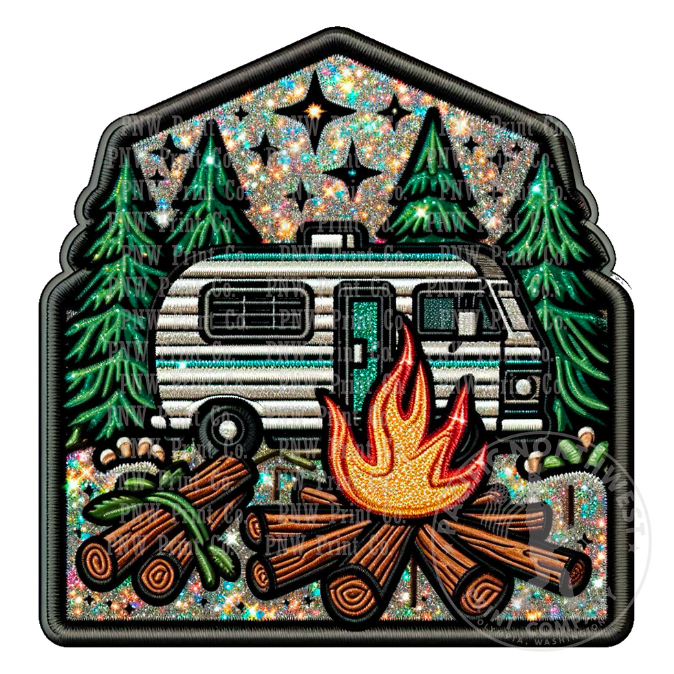 UV DTF Decal Transfer-Camper