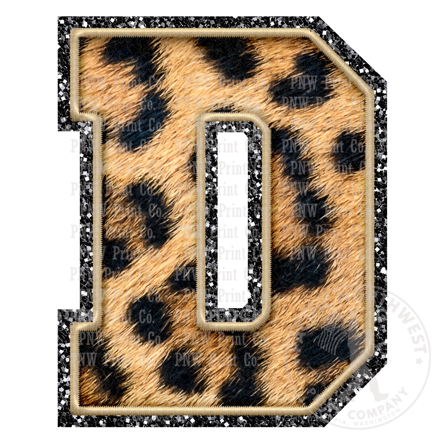 UV DTF Decal Transfer-Cheetah D