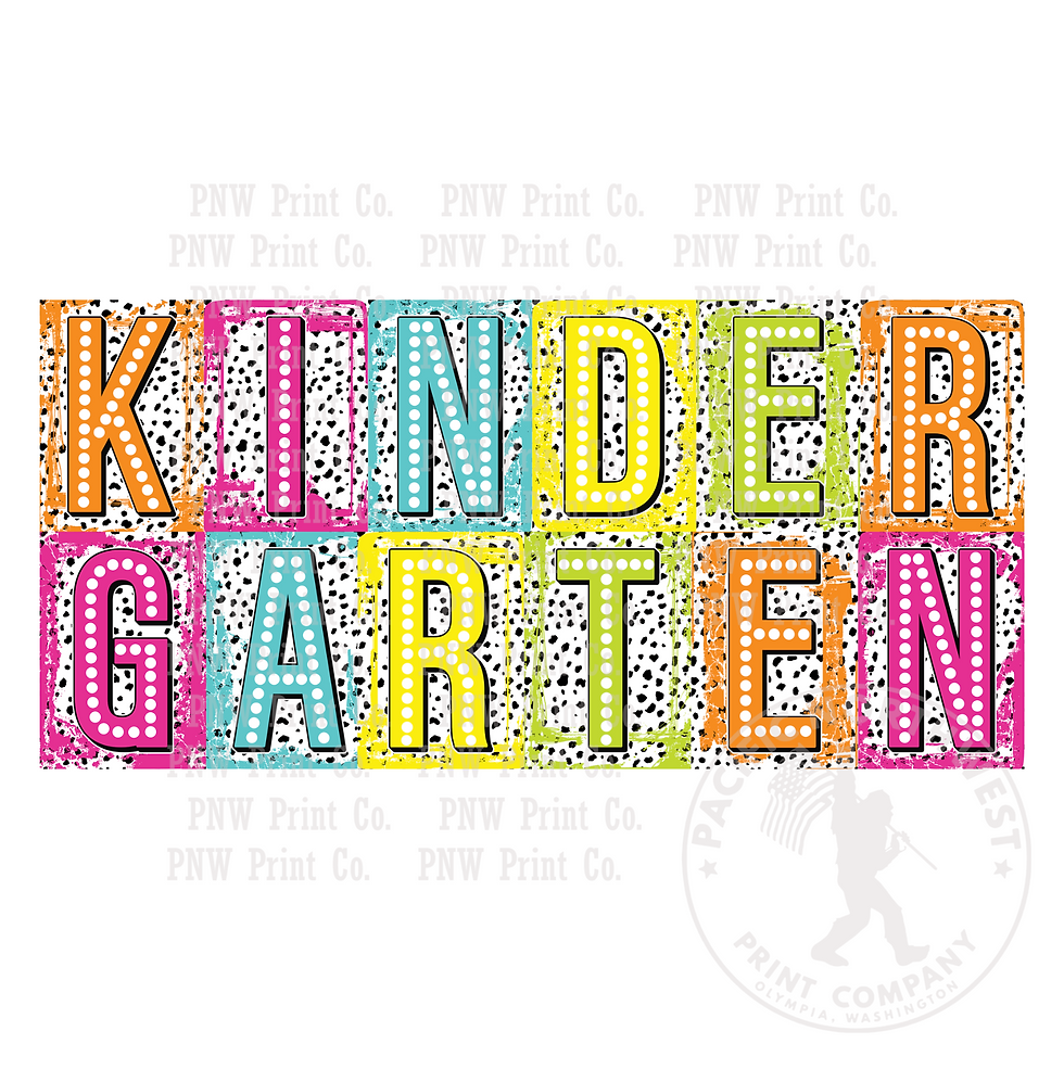 Kindergarten-DTF Transfer