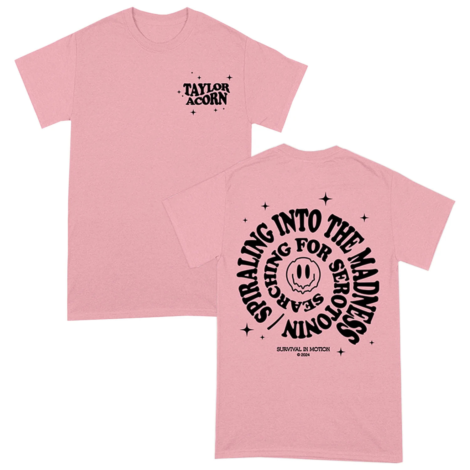 American Singer Taylor Acorn Graphic Mens Womens Cotton TShirt Streetwear Vintag
