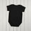 Thumbnail: Black GL logo Baby jersey bodysuit