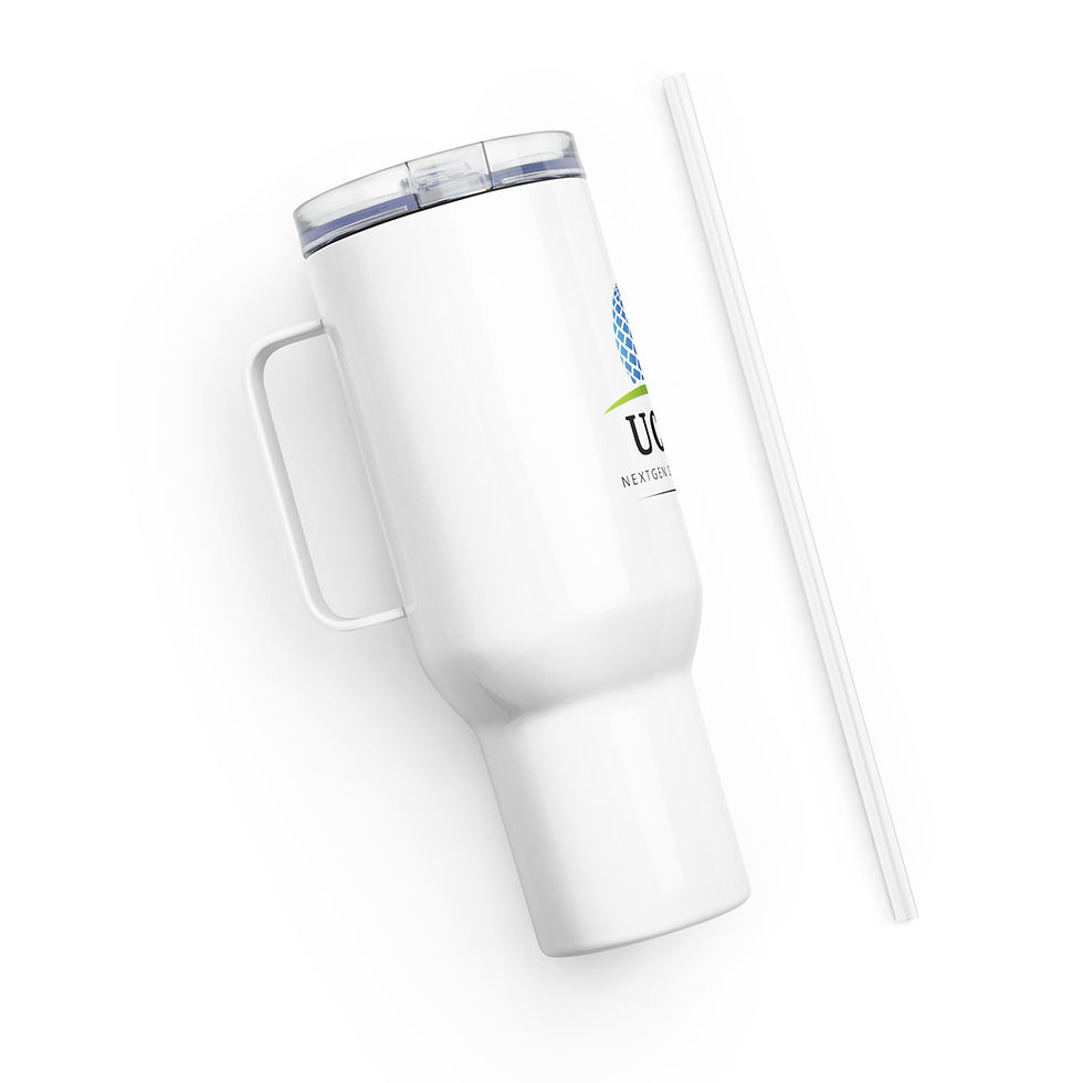 Thumbnail: Travel mug with a handle