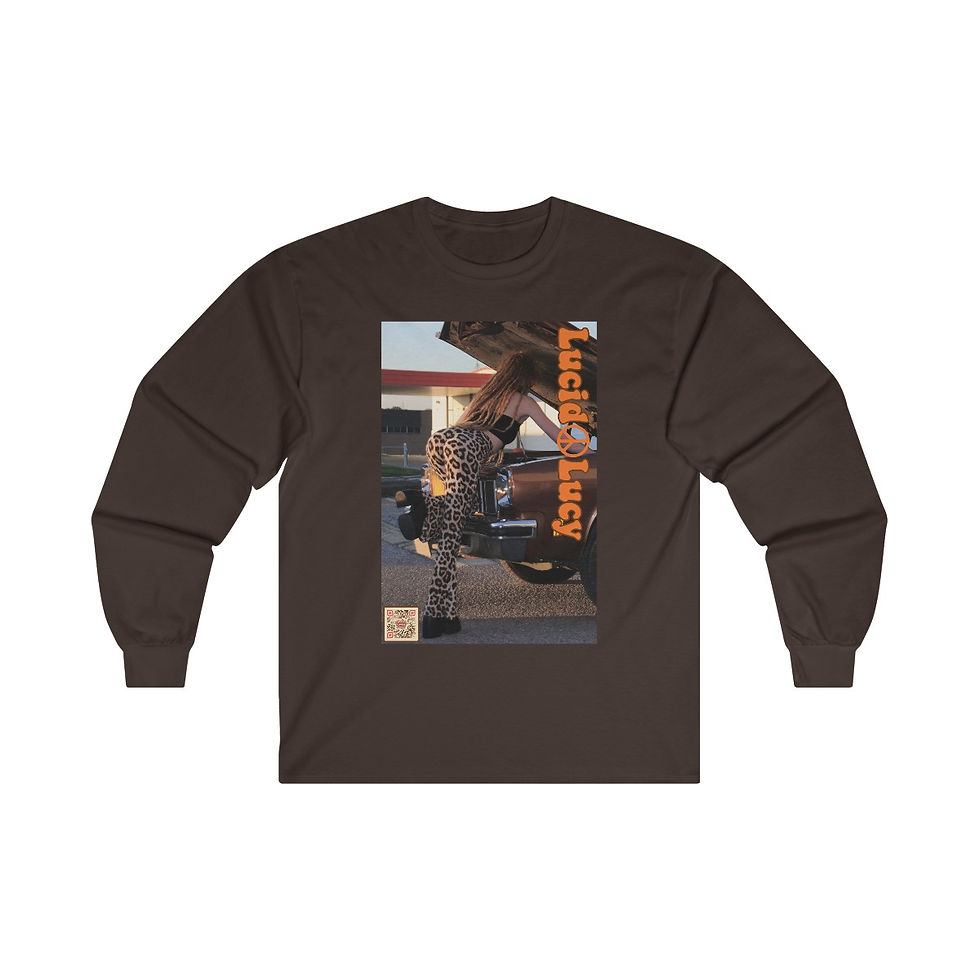 Thumbnail: Poppin The Hood - Long Sleeve Shirt