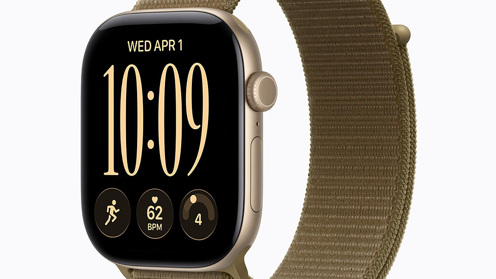 Apple Watch Series 12 — Aluminium Or clair