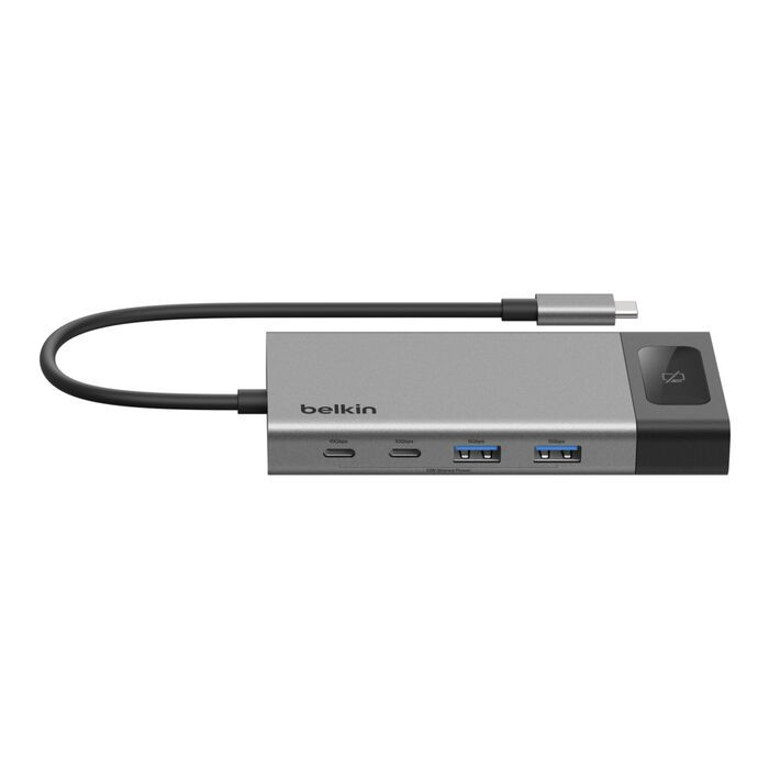Miniature : Belkin CONNECT Hub USB-C 8-en-1, 2 écrans