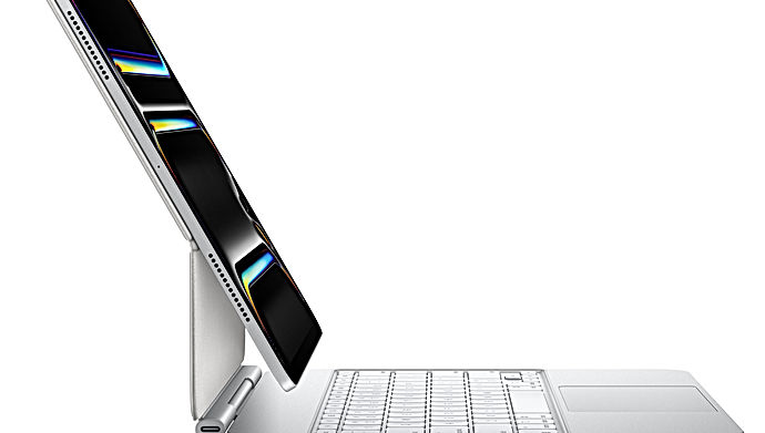 Magic Keyboard pour iPad Pro 13 pouces (M4) - Français - Blanc