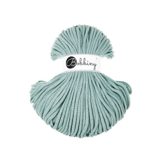 Bobbiny Premium Flechtkordel DUCK EGG BLUE - 5 mm - 100 mm