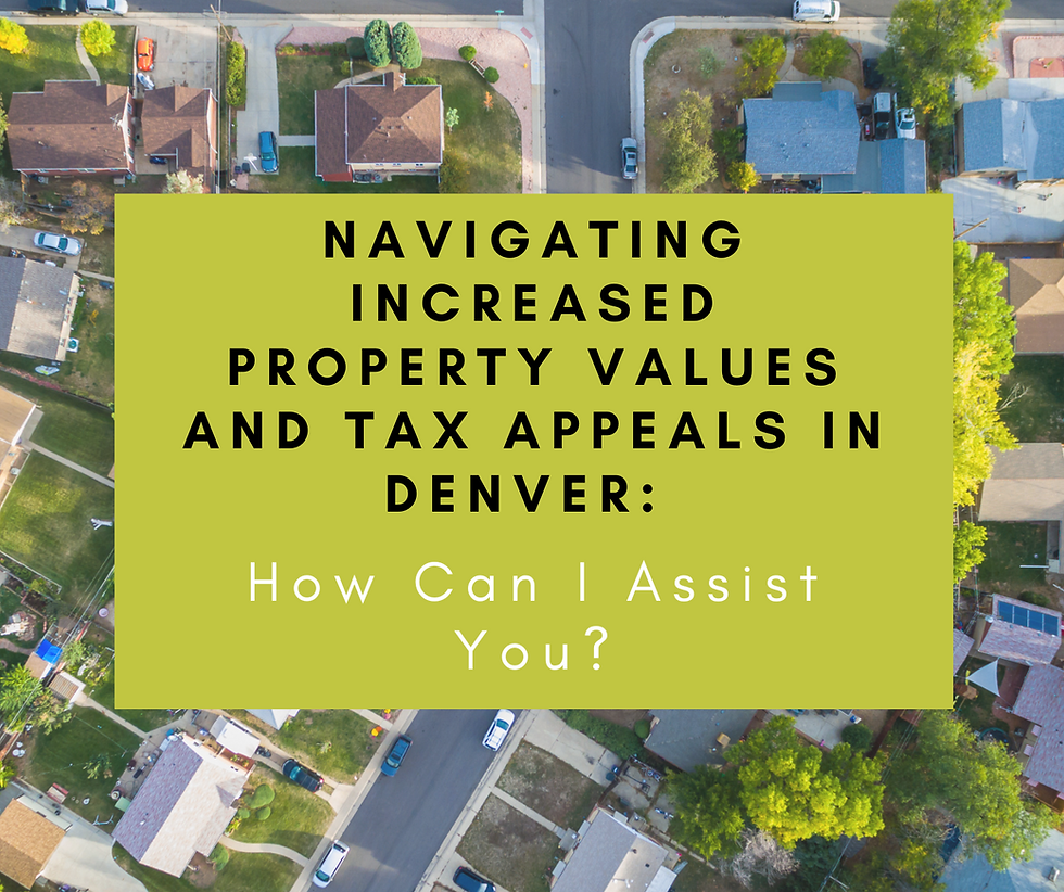 Property values and tax appeals in dever