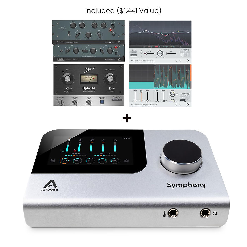 Thumbnail: Apogee Symphony Desktop Audio Interface with Touch-Screen Display