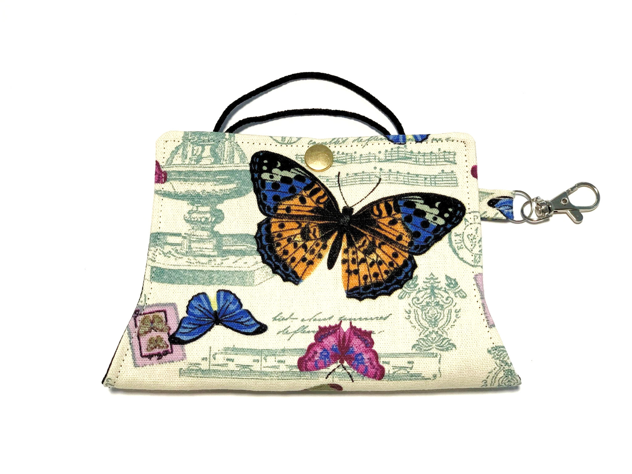 Mask Pouch-Butterflies