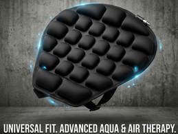 Innovative WOW seat offering universal fit with advanced aqua and air therapy for ultimate comfort.
