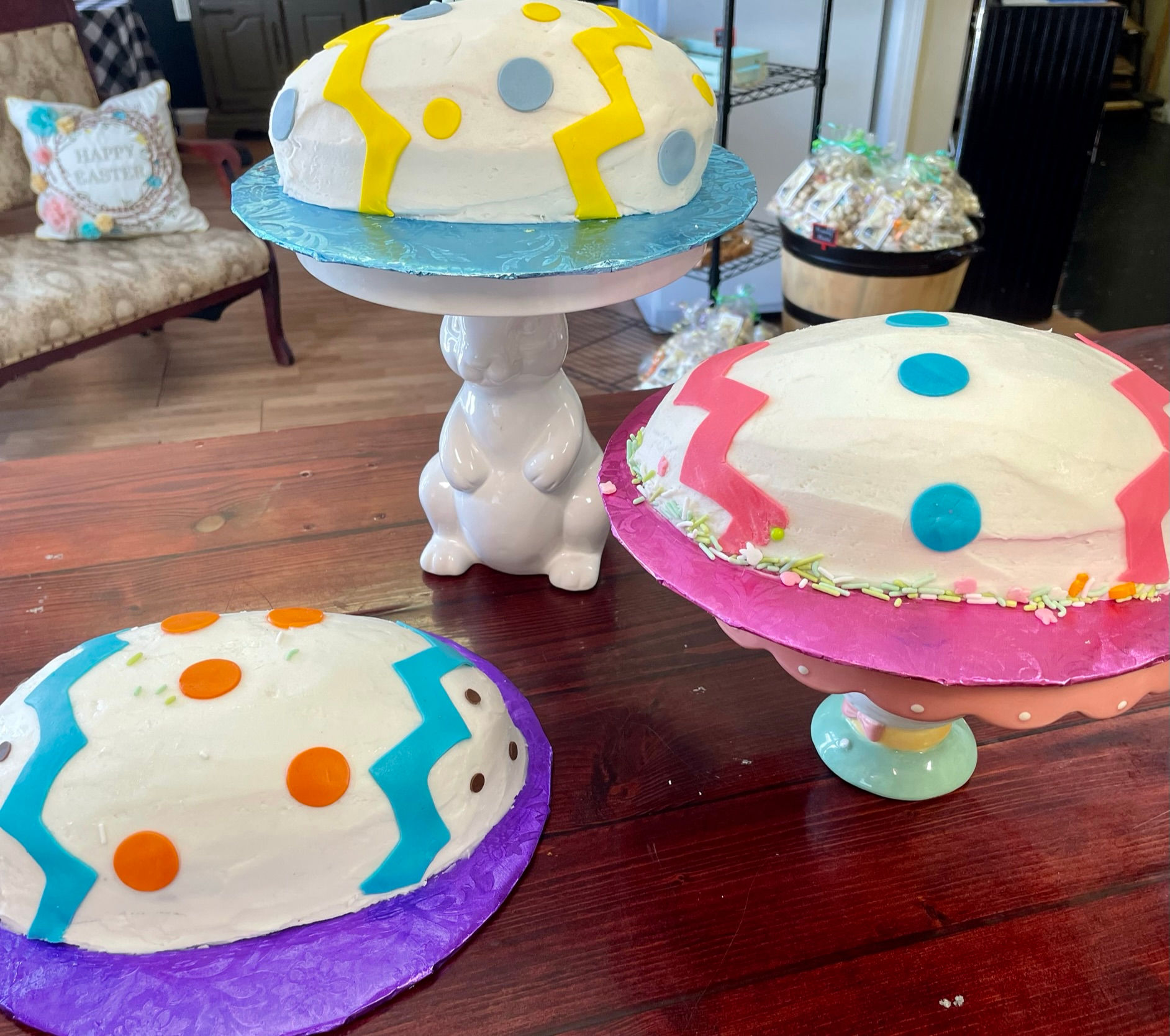 Peanut Butter Egg Cake