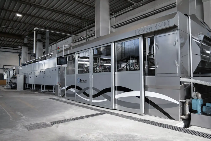 Seconda cabina di spruzzatura Ecotan 3400 e tunnel NER