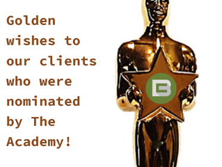 Golden wishes to our clients who were #nominated by @TheAcademy!

#oscars2018
⠀
#Oscars #AcademyAwar