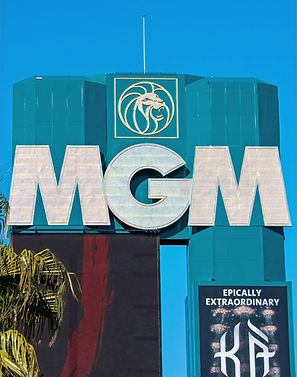 MGM Grand Sign in Las vegas on review of MGM Grand hotel and casino